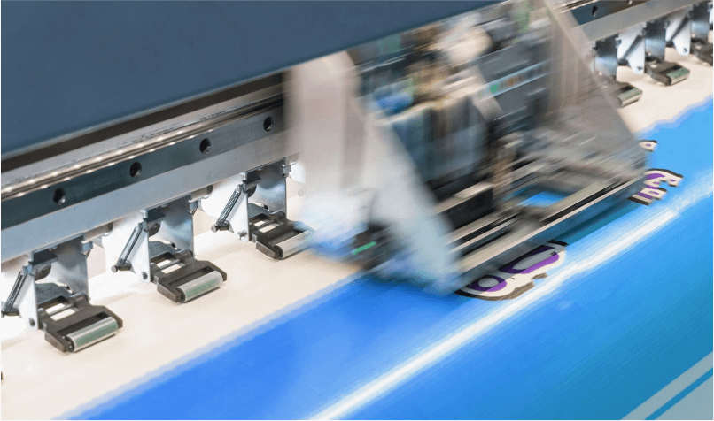 Flexible magnetic sheet in wide-format printer