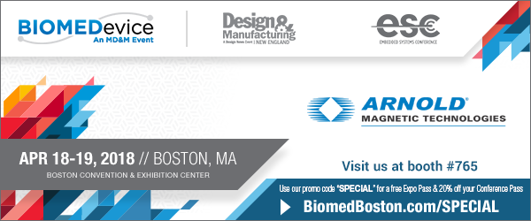 BioMed in Boston – Arnold exhibiting and taking appointments at booth 765
